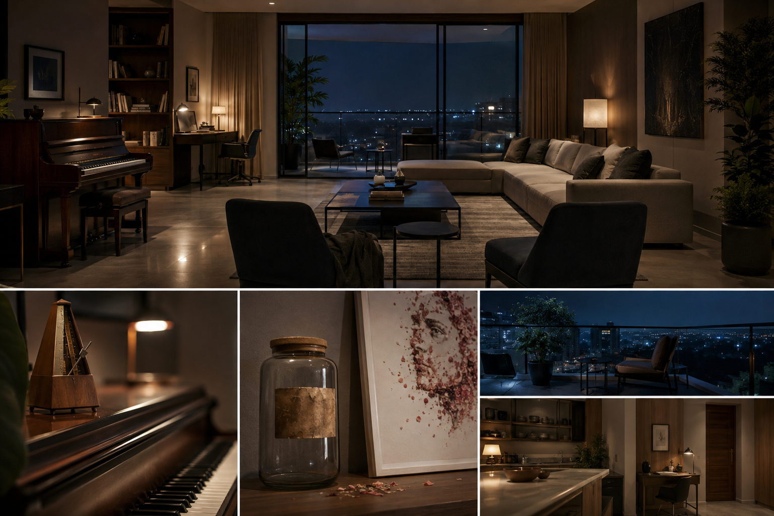 UNEVEN modern apartment environment board